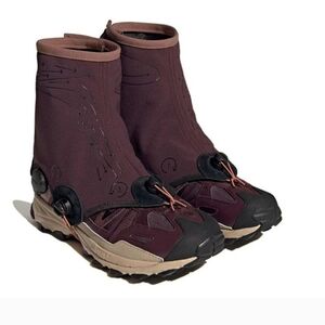 Adidas Hyperturf Gaiter Shadow Maroon Ash Pearl Shoes Sz7